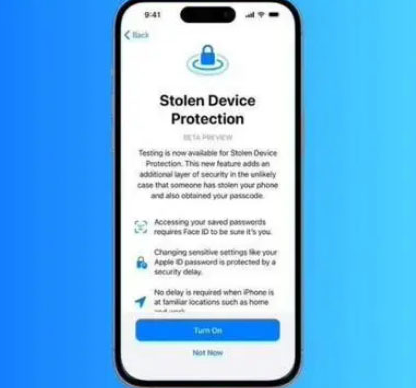 交口苹果授权维修店分享被盗设备保护功能开启方法