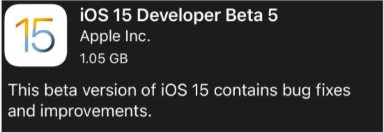 交口苹果手机维修分享如何升级到iOS15.0 beta5 